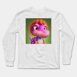 Baby Dinosaur Dino Bambino - Eleanor Long Sleeve T-Shirt